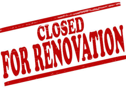Closed for renovation 